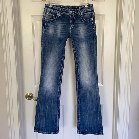Miss Me Bootcut Jeans – Size 28 – Standout Style! - Picture 4 of 11